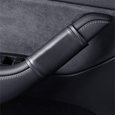 Model 3/Y Capa protetora de couro para maçaneta interna da porta Tesla(4 peças)